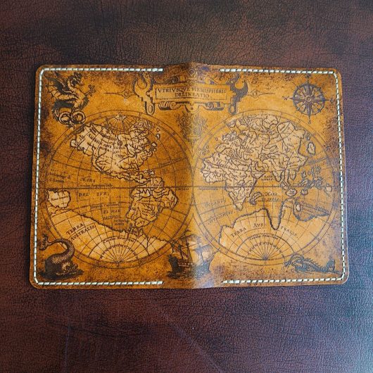 Passport Wallet Ancient World Traveler