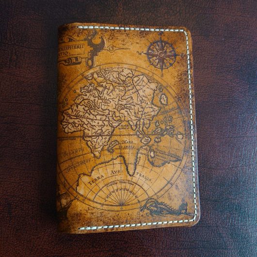 Passport Wallet Ancient World Traveler - Image 5